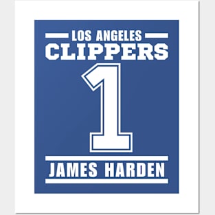 Los Angeles Clippers Harden 1 Basketball Player Posters and Art